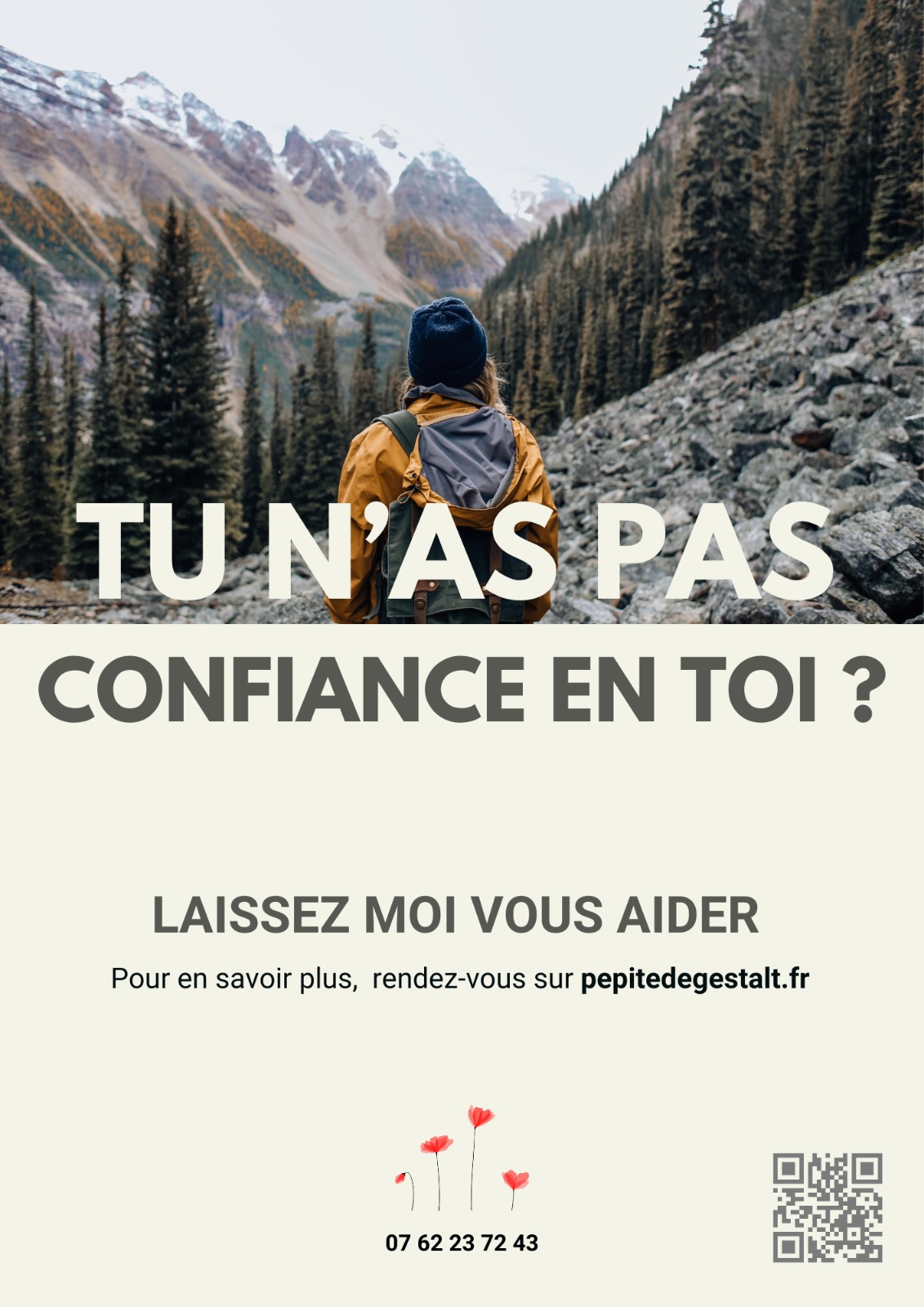flyer de l'activité de Gwenaelle Ezratti