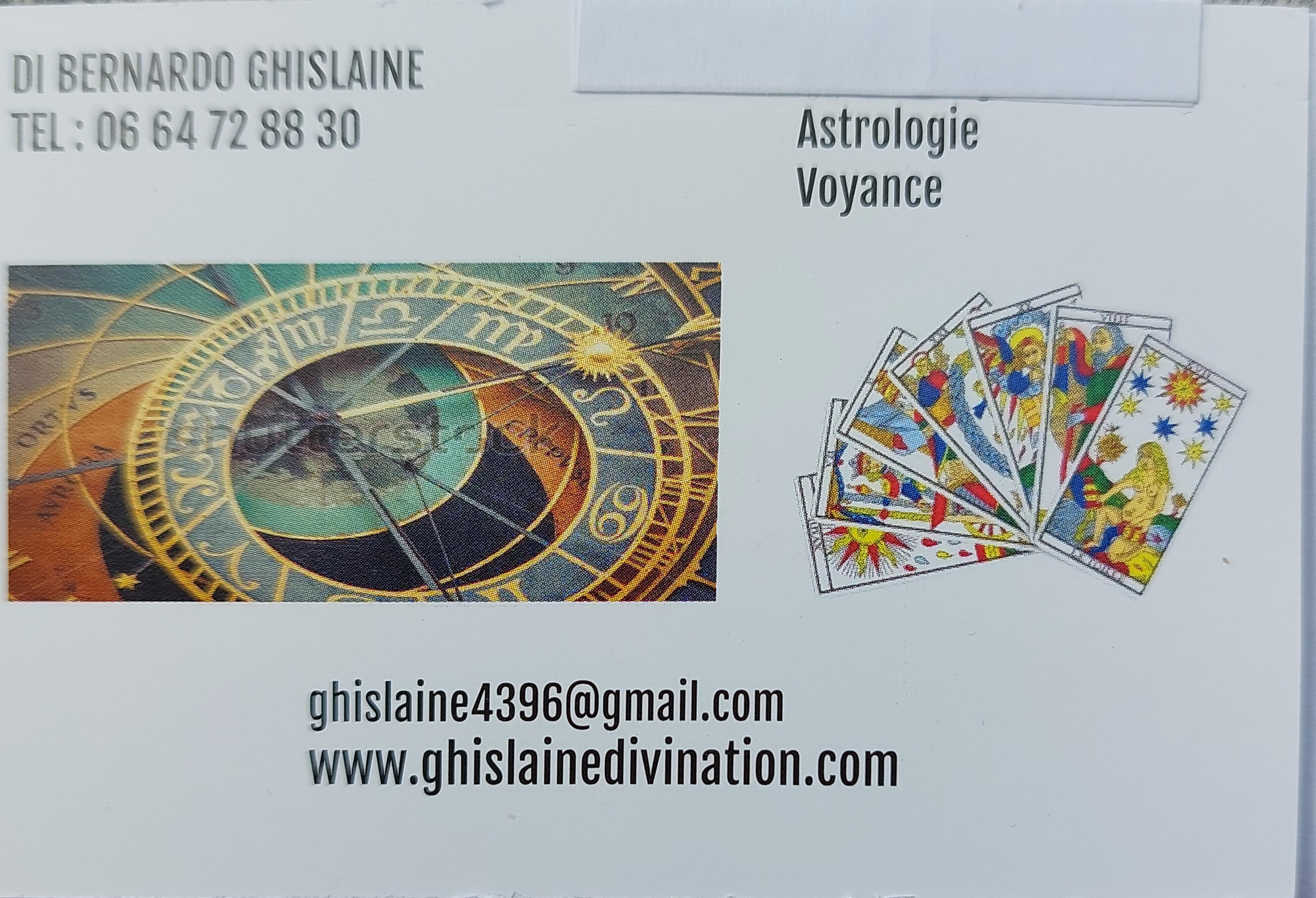carte de visite de Ghislaine DI BERNARDO