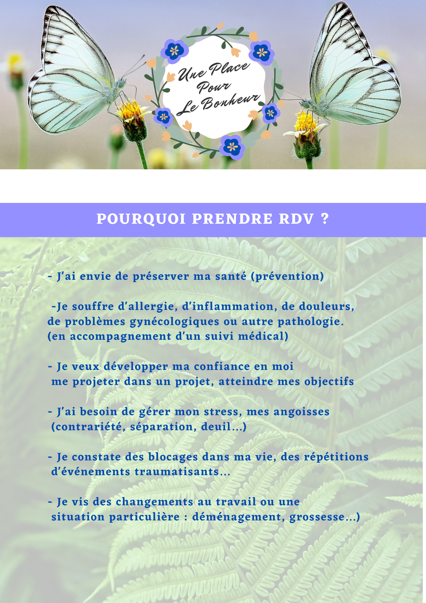 flyer de l'activité de Huguette Massenavette