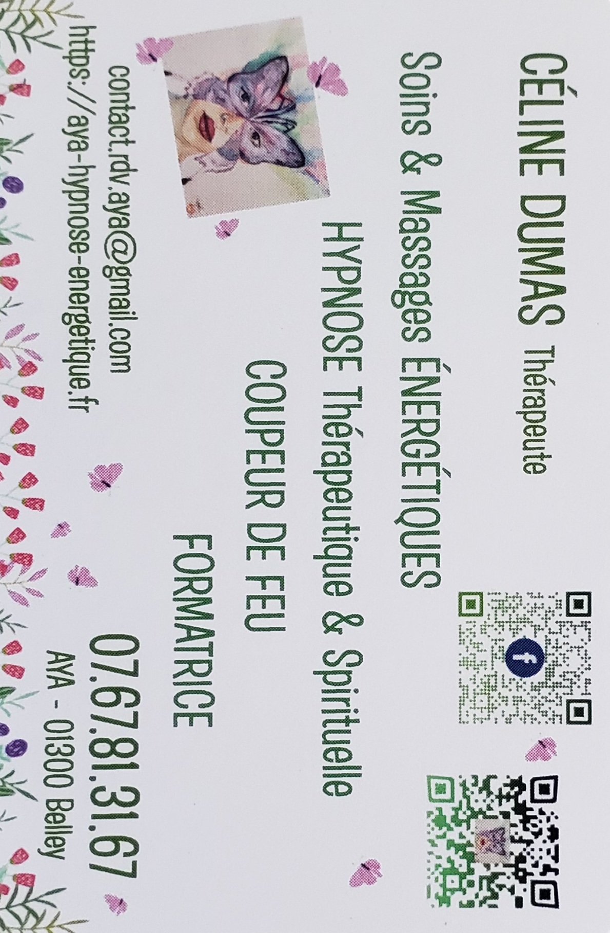 carte de visite de Celine Dumas