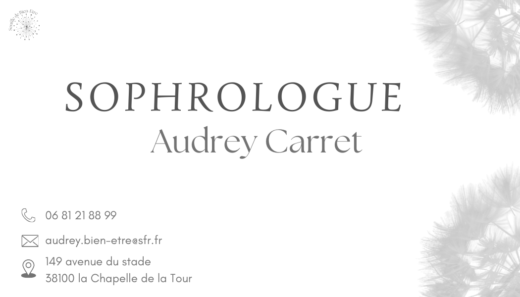 carte de visite de Audrey Carret